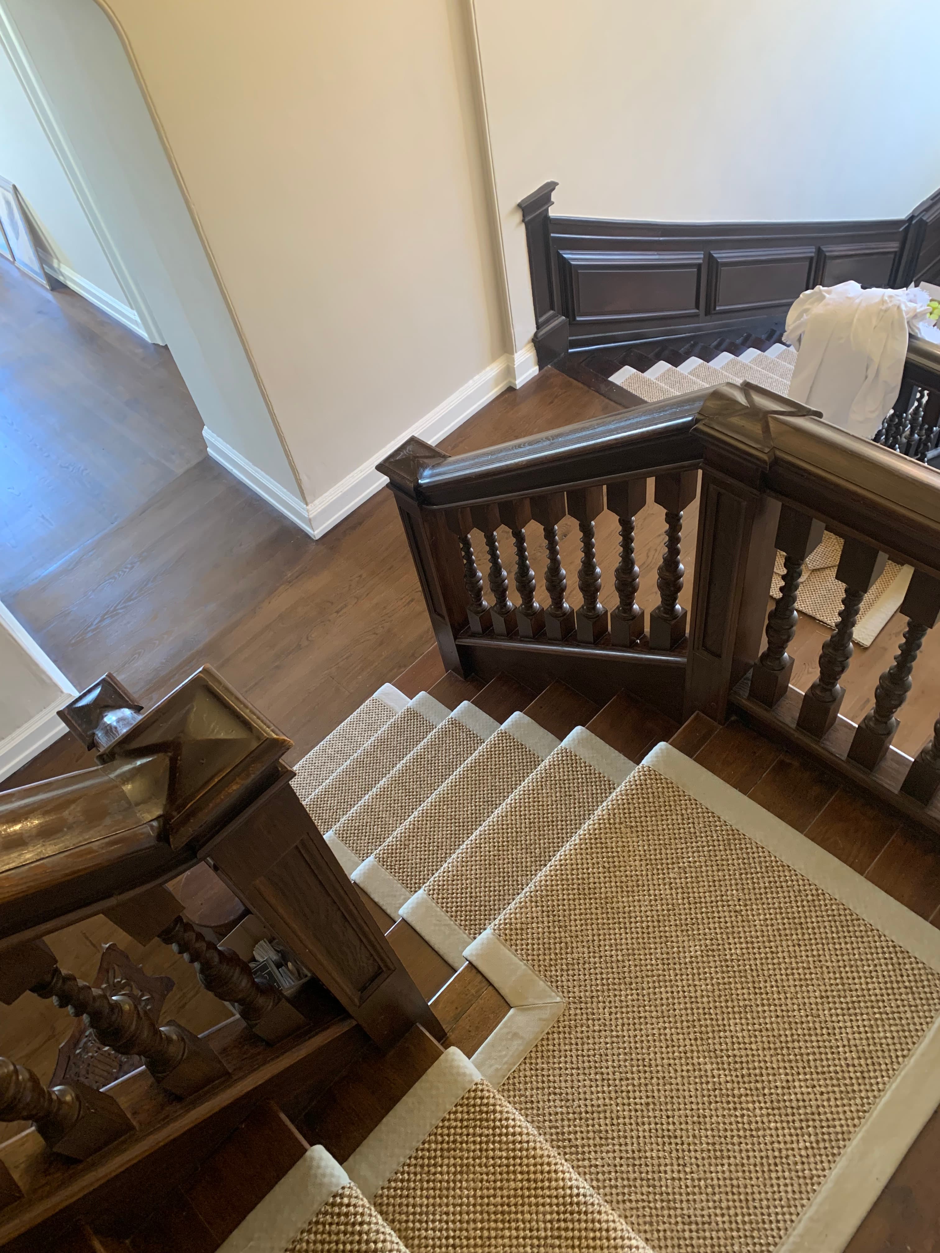 Bespoke stair runner